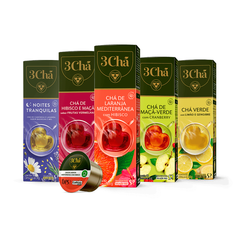 チャチャ SMAP We are gift super 3点セット Kit Cápsulas Chás Especiais - Cafés e Cápsulas