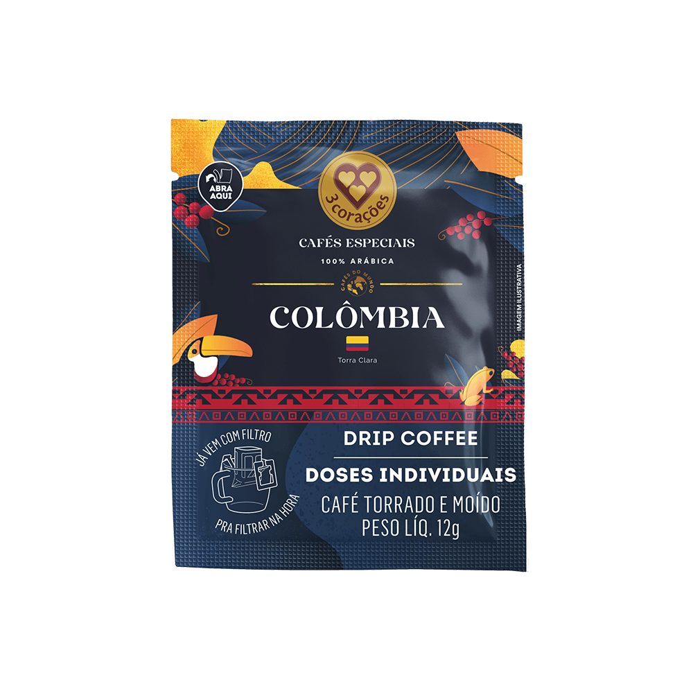 Drip Coffee Rituais Regiões do Mundo - Colômbia