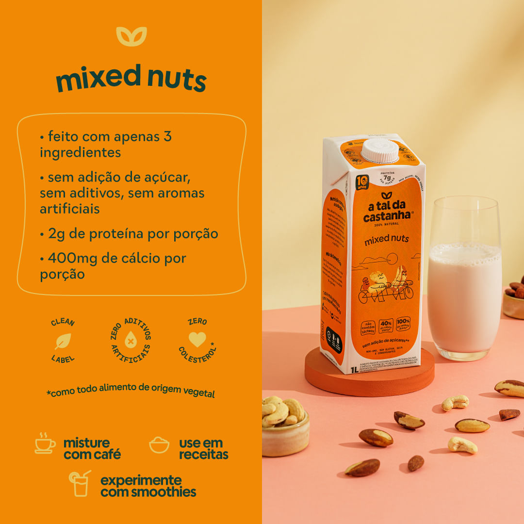 Mixed Nuts 1L - A Tal da Castanha